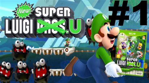 New Super Luigi U Walkthrough Playthrough Part 1 - Acorn Plains - YouTube