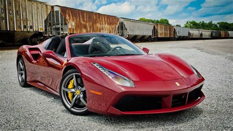 Rosso Mugello Ferrari 488 Spider For Sale