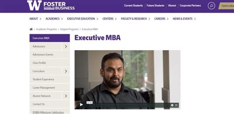 University of Washington, Foster School of Business, Executive MBA in 2022 - Reviews, Features ...