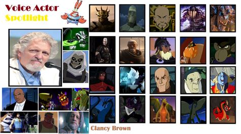 (Voice) Actor Spotlight Clancy Brown by CrazyGamerDragon64 on DeviantArt