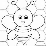 Bee Coloring Pages  FREE Download Underbart Skapad sketch template