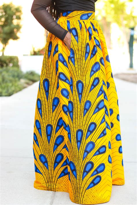 DIY | How To Sew Ankara African Print Gathered Maxi Skirt Tutorial (McCall's 7355)-11 - Montoya Mayo