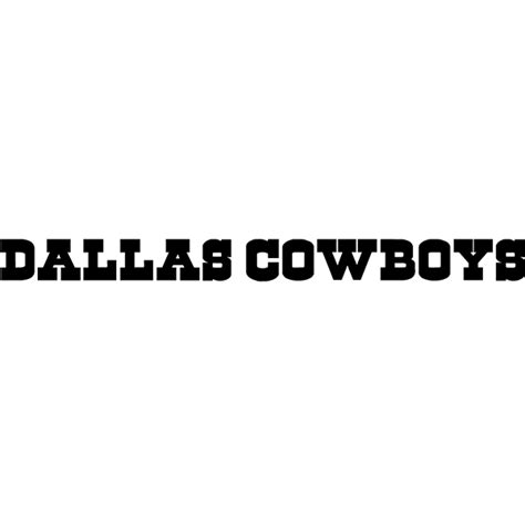 Dallas Cowboys Name Logo - LogoDix