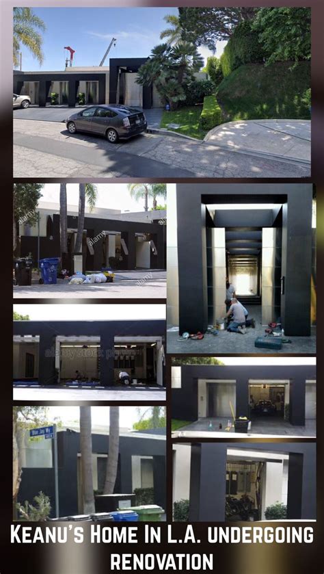 Keanu Reeves’ House In L.A. being Renovated. | Keanu reeves house ...