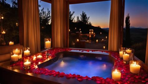 Romantic Hot Tub Decoration Ideas