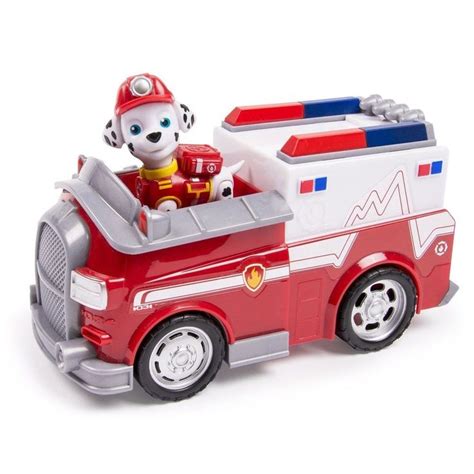 Paw Patrol Marshall's Ambulance Vehicle and Figure (works with Paw ...