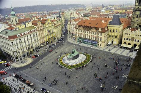 View of the City Center of Prague Editorial Stock Image - Image of destination, history: 36376264