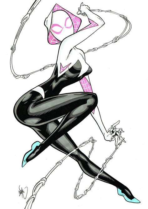 Spider-Gwen for sale in Nate Stockman @ Big Cartel's | Nerd Crawler