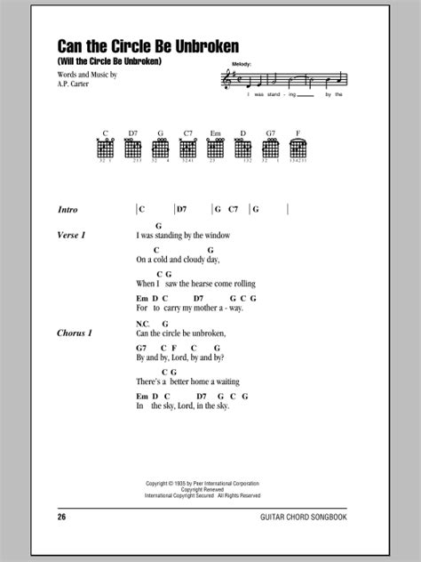 Can The Circle Be Unbroken (Will The Circle Be Unbroken) by The Carter ...