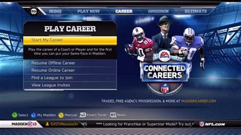 Madden NFL 13 connected careers guide | GamesRadar+