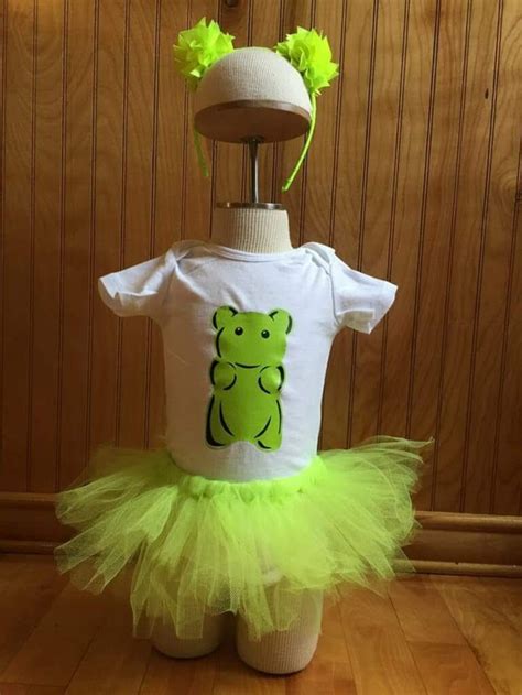 Gummy Bear Halloween Costume, Gummy Bear Tutu Outfit - Etsy