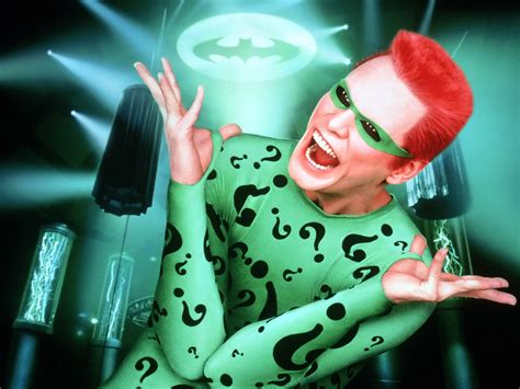 Download Riddler (DC Comics) Jim Carrey Movie Batman Forever Wallpaper