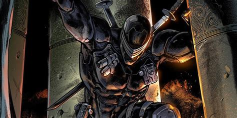 G.I. Joe's Snake Eyes Removed His Mask and Revealed His Face