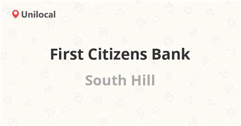 First Citizens Bank – South Hill, 222 E Atlantic St (Reviews, address and phone number)