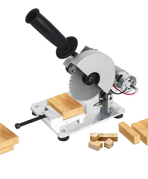 DIY Micro Cutting Machine Mini Small Aluminum Alloy Table Saw - RobotDigg