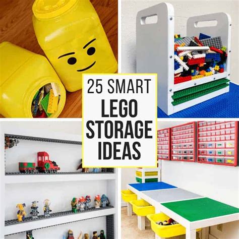 33 Lego Storage Ideas to Save Your Sanity - The Handyman's Daughter