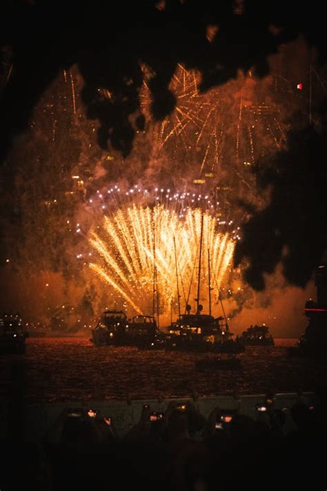 Fireworks over the Harbor · Free Stock Photo