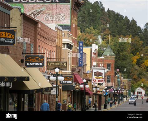 Historic Main Street in Deadwood, South Dakota, USA Stock Photo - Alamy