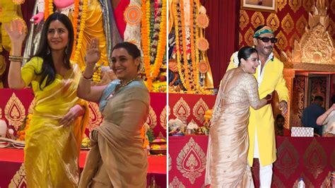 Durga Puja 2023: Kajol, Rani, Rajkummar & Patralekhaa Take Part In ...