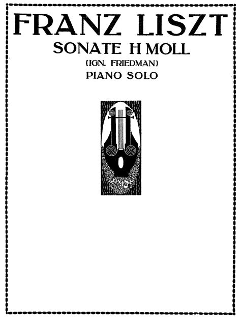 Piano Sonata in B minor, S.178 (Liszt, Franz) - IMSLP: Free Sheet Music ...