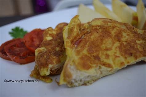 bread omelette recipe | how to make bread omelette