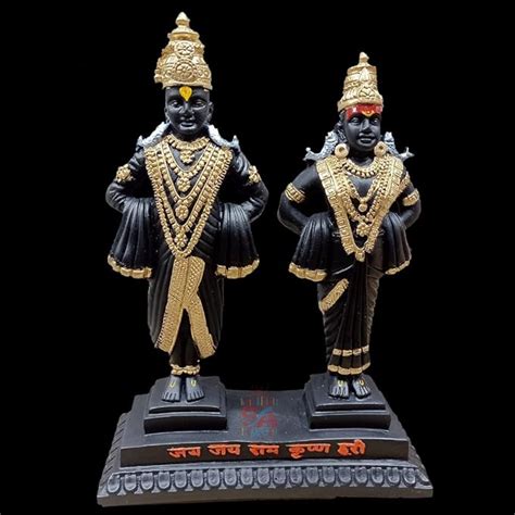 Buy Sai Amrut Gifts Vitthal Rukmani Stand | Vitthal Rukmini Idol for ...