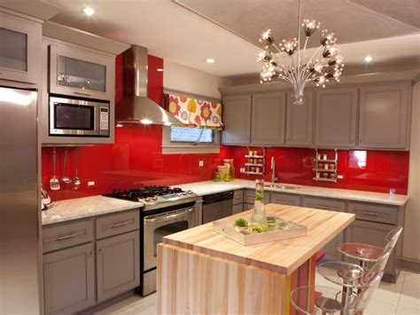 red backsplashes in or out - Google Search | Red kitchen decor, Red ...