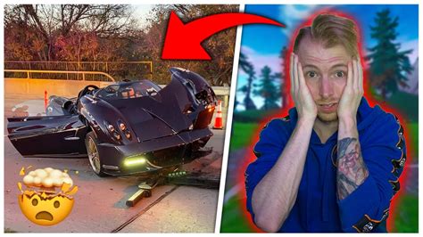 My thoughts on being in a PAGANI crash! - YouTube