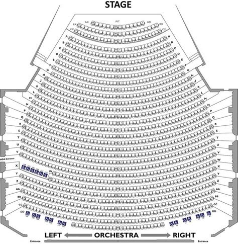 Victory Theater Seating Chart