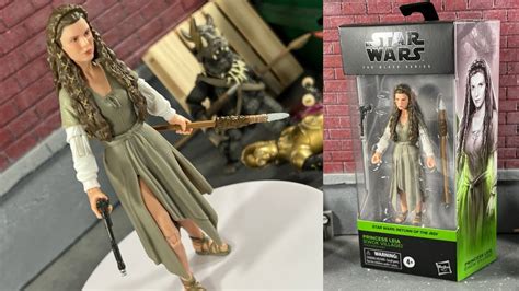 Star Wars Black Series Princess Leia (Ewok Village) Action Figure ...