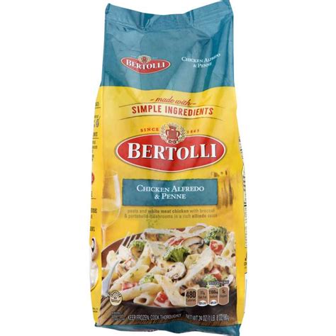 Bertolli Frozen Meals Nutrition Information - Nutrition Pics