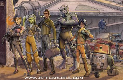 Star Wars Rebels Ghost Crew | Star wars, Star wars celebration, Star ...