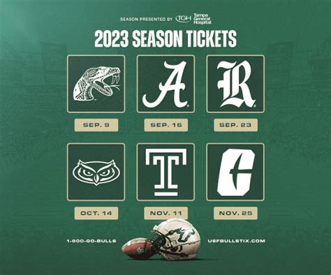 usf 2023 season ticket schedule - That's So Tampa