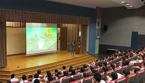 Nan Hua High School (School session) - Ocean Conservation | The International SeaKeepers Society