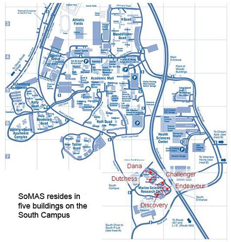 Stony Brook University Campus Map - Maping Resources