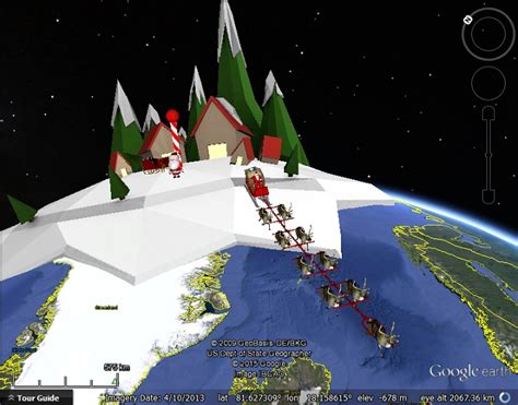 Santa Tracker | My Google Map Blog