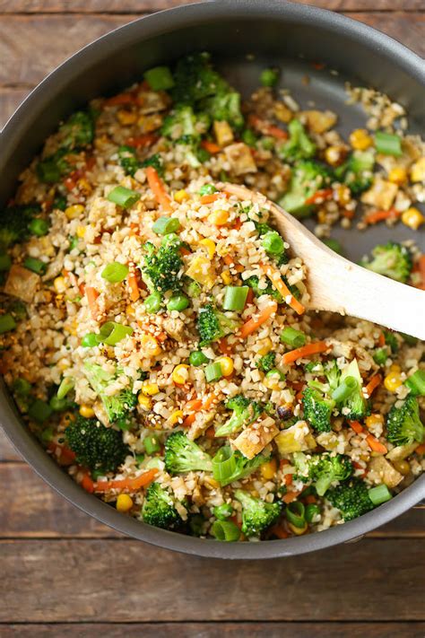 10 Minute Healthy Cauliflower Rice : r/recipes