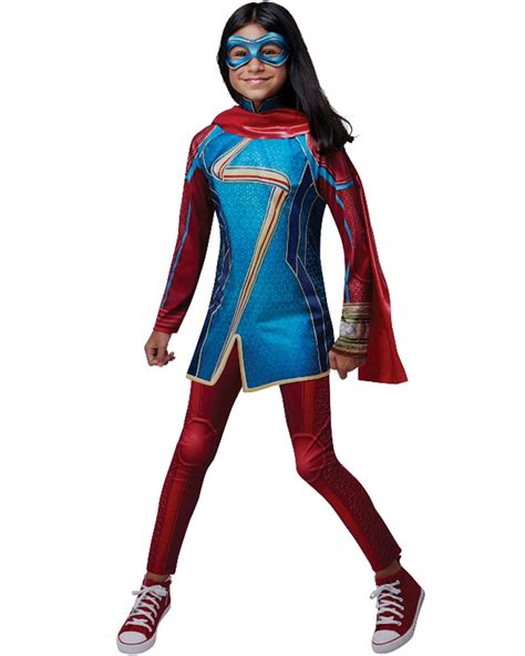 Ms Marvel Classic Kids Costume