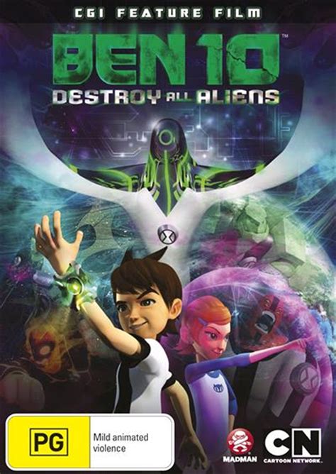 Ben 10 - Destroy All Aliens | CGI Feature Film Animated, DVD | Sanity