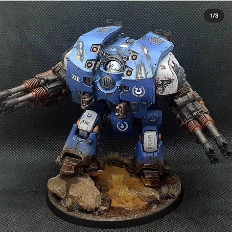 Dreadnought, Leviathan, Painting, Ultramarines, Warhammer 40,000, Warhammer Fantasy - Leviathan ...