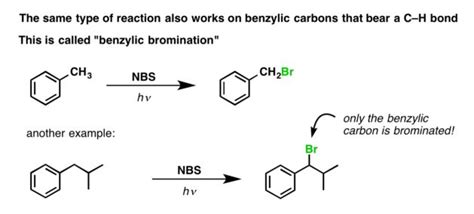 Reactions on the "Benzylic" Carbon: Bromination And Oxidation | Organic ...