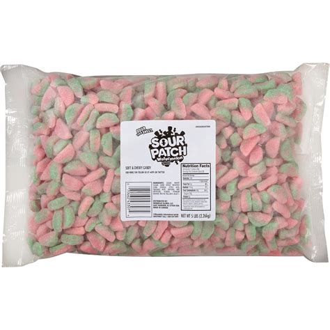 Buy SOUR PATCH KIDS Watermelon Soft & Chewy Candy, 80 oz Bag Online at ...