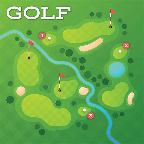 Royalty Free Golf Course Clip Art, Vector Images & Illustrations - iStock