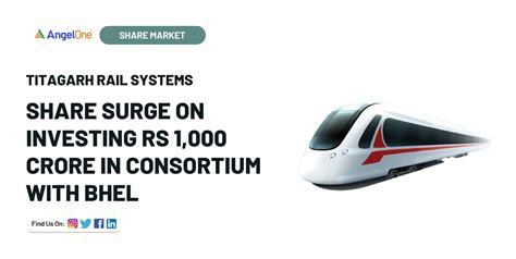 Titagarh Rail Systems Share surge on investing Rs 1,000 crore in consortium with BHEL