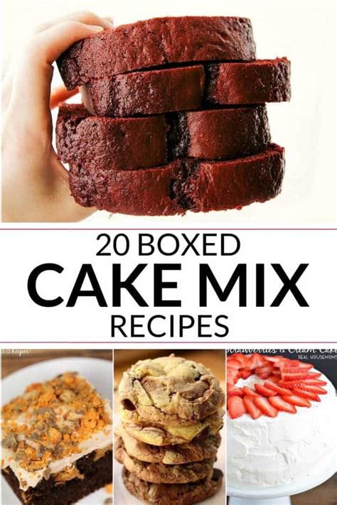 25 Boxed Cake Mix Dessert Recipes | It Is a Keeper