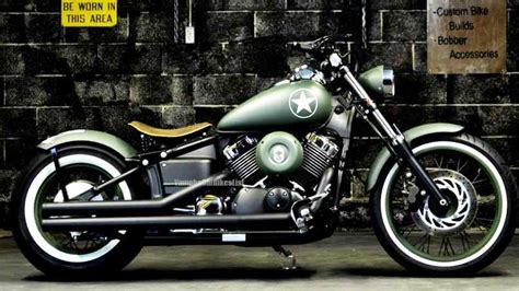 Yamaha Virago 250 Bobber with spring seat Custom - Yamaha Old Bikes List