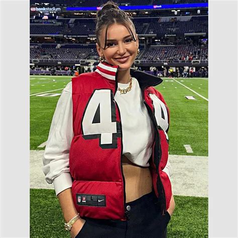 Kristin Juszczyk 49ers Puffer Vest - Jacketpop