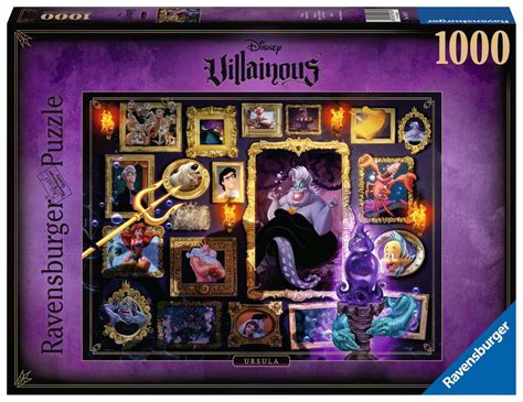 Disney Villainous: Ursula | Adult Puzzles | Jigsaw Puzzles | Products | ca_en | Disney ...