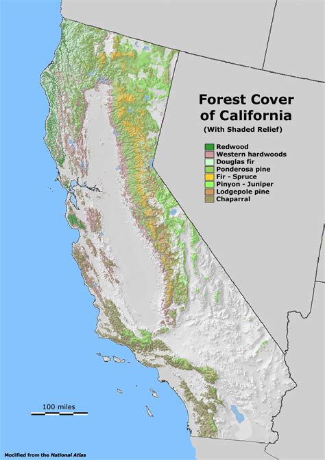 California Redwood Forest Map - Klipy - Redwood Forest California Map ...