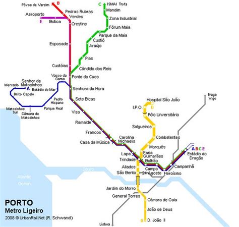 Porto Metro | Metro Maps of the World | Pinterest | Maps, City maps and Cities